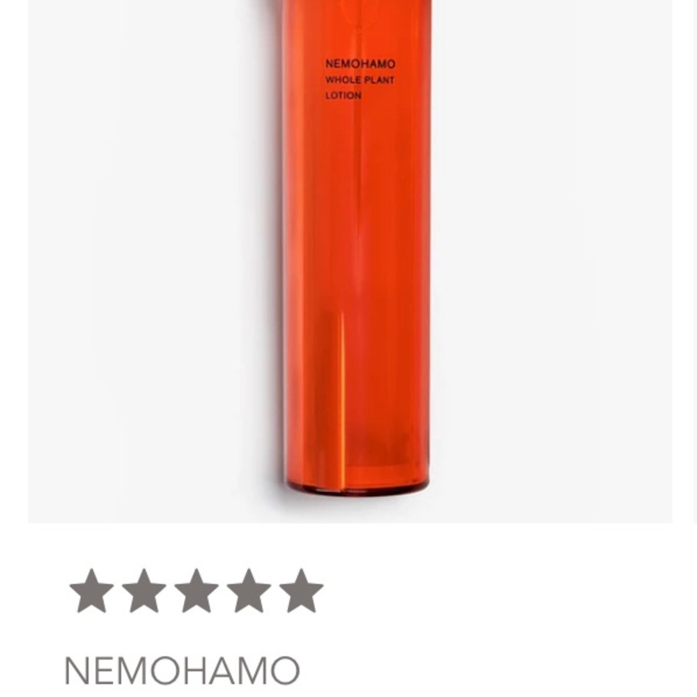 NEMOHAMO Whole Plant Lotion in Red